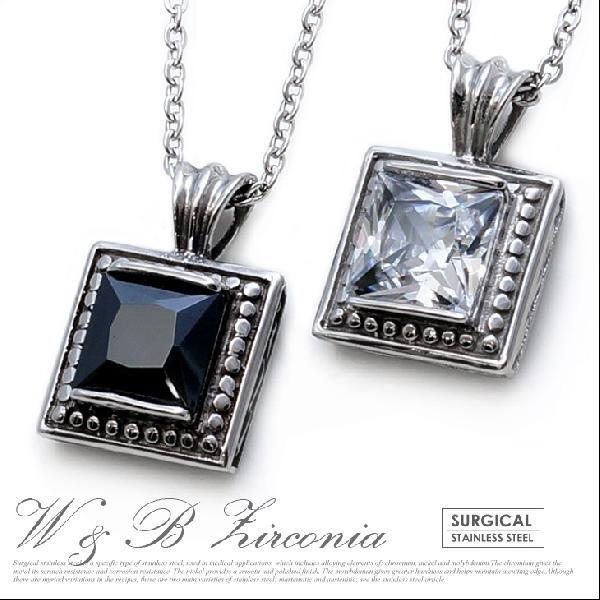 ジルコニアペンダント アクセサリー ジルコニア アラベスク ユニセックス ペア シンプル ステンレス...