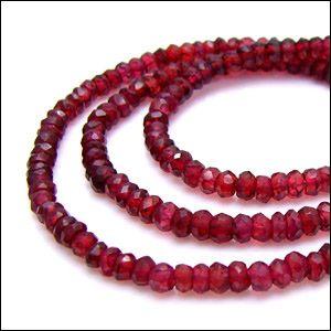 パワーストーン ネックレス 天然石 ガーネット シルバー925 pe1556