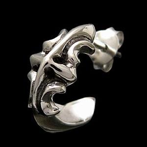 シルバーアクセサリー シルバー ピアス 三日月 クロス・十字架 COEXIST pi0378 ペア売...