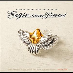 シルバーピアス メンズ シルバー925 ネイティブ イーグル ピアス pi0444 バラ売り