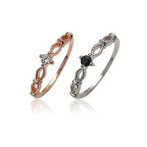 シルバーアクセサリー シルバーリング 指輪 レディース ピンキーリング ピンクゴールド r0537