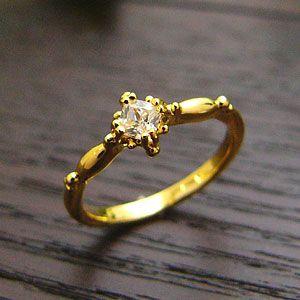 シルバーアクセサリー シルバーリング 指輪 レディース ピンキーリング ゴールド ジルコニア r05...