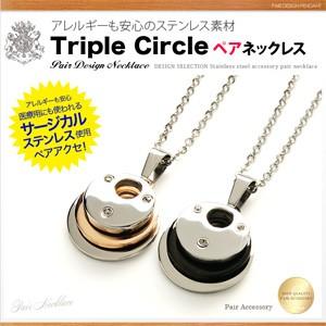 ペアネックレス ステンレスペアネックレス プレート spe0223-pair チェーン付きペアセット