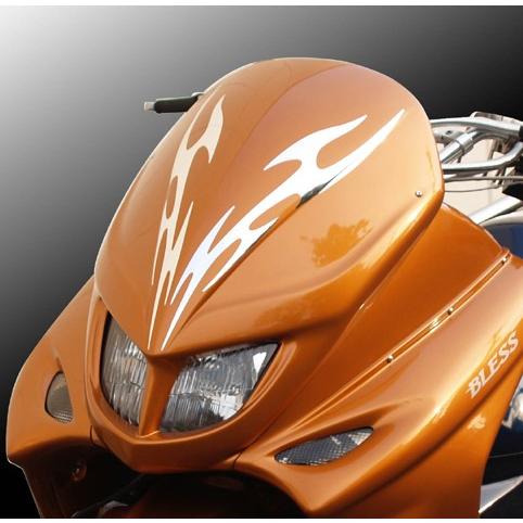 マジェスティ125／フロントフェイスカウル(未塗装品）