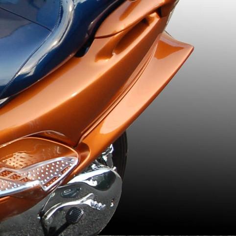 マジェスティ125／リヤアンダーカウル(未塗装品）