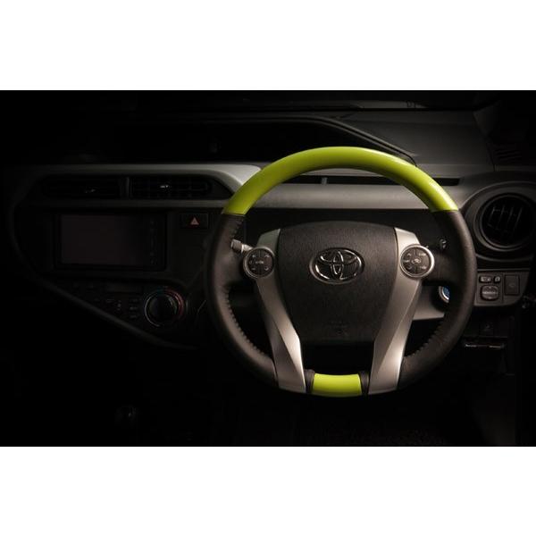 【REAL レアルステアリング　オリジナルシリーズ　パールセレクション】トヨタ　プリウスα （40系...