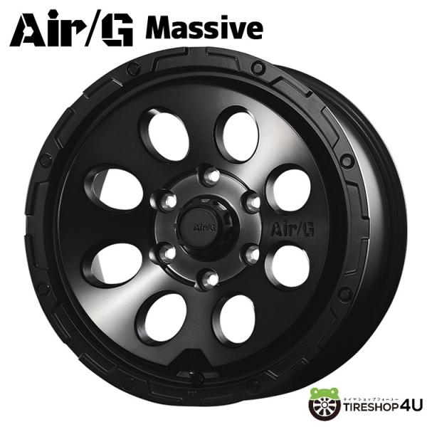 4本購入で送料無料 4×4 Engineering Air/G Massive FACE2 16x7...