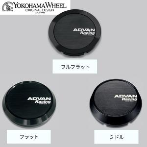 選べる3タイプ YOKOHAMA ADVAN Racing センターキャップ φ73 φ63 ブラック キャップ 1個価格 送料無料｜2tireshop4u