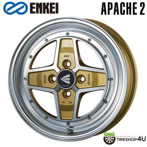 エンケイ　2本 ENKEI（エンケイ） 4本購入で送料無料 ENKEI Neo Classic APACHE2 15x5