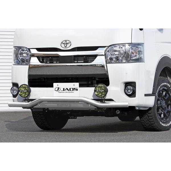 JAOS ジャオス フロントスキッドバー ポリッシュ/ブラスト 標準3型〜 B150203A トヨタ...