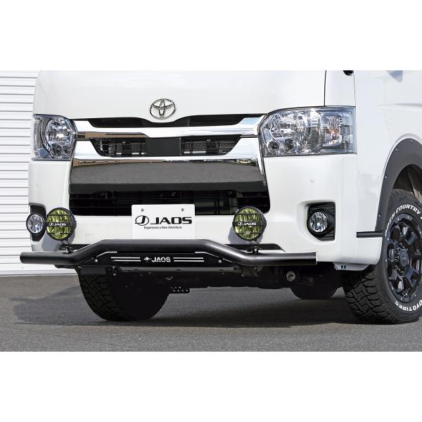 JAOS ジャオス フロントスキッドバー ブラック/ブラック 標準3型〜 B150203D トヨタ ...