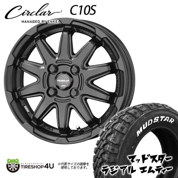 タイヤホイール4本セット CIRCLAR C10S 16x6.0J 4/100 +40 MB MUD...