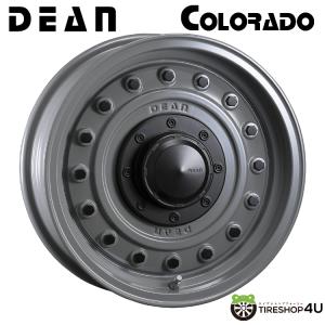 DEAN コロラド 16x5.5J 5/139.7 +20 SG スティールグレー 新品ホイール1本価格 【代引き不可】｜2tireshop4u