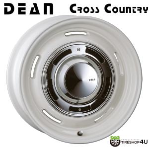 DEAN クロスカントリー 16x5.5J 5/139.7 +20 MW マーガレットホワイト 新品ホイール1本価格 【代引き不可】｜2tireshop4u