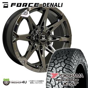 タイヤホイール4本セット FORCE DENALI 18x8.0J 6/139.7 +15 SBC ...