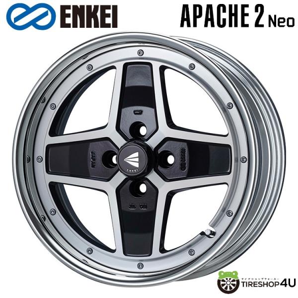 4本購入で送料無料 ENKEI Neo Classic APACHE2 Neo Hi Disk 16...