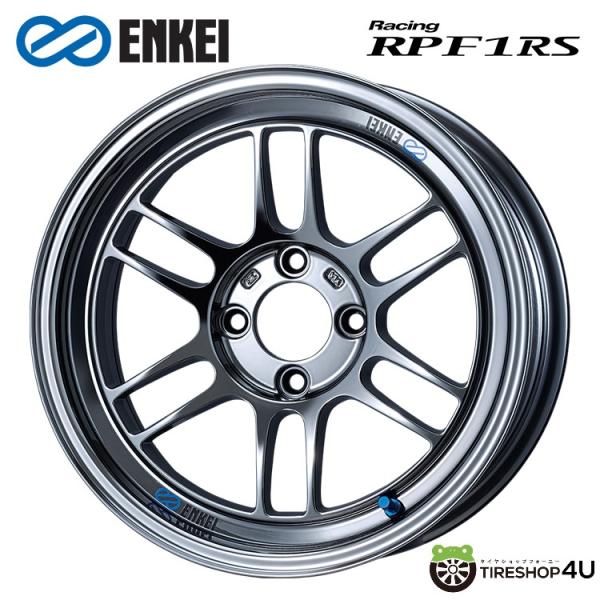 4本購入で送料無料 ENKEI Racing RPF1RS 15インチ 15x8.0J 4/100 ...