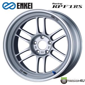 4本購入で送料無料 ENKEI Racing RPF1RS 18インチ 18x10.5J 5/114.3 +0 シルバー 新品ホイール1本価格 【代引き不可】