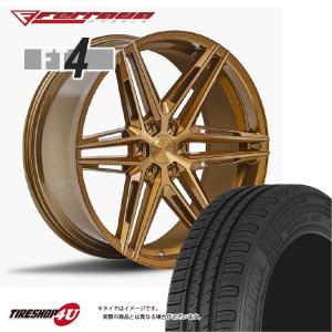 タイヤホイール4本セット Ferrada FT4 24x10.0J 6/139.7 +25 CB:78.1 Brushed Cobre ブロンズ 指定輸入タイヤ 33x12.50R24 キャデラック エスカレード｜2tireshop4u