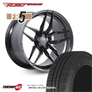 タイヤホイール4本セット Ferrada FR5 21x9.0J 5/114.3 +35 MBK  当社指定輸入タイヤ 245/40R21 MAZDA CX8 など｜2tireshop4u