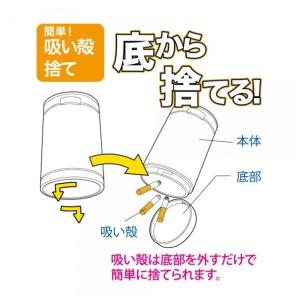 カーボン調 灰皿 底から捨てるタイプ 簡単灰捨...の詳細画像4