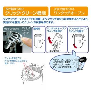 カーボン調 ハイスペック灰皿 車用 ソーラー充...の詳細画像4