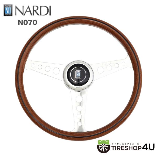 正規品 NARDI SPECIAL アニバーサリー’70 ウッド&amp;ポリッシュ ラウンドホールスポーク...