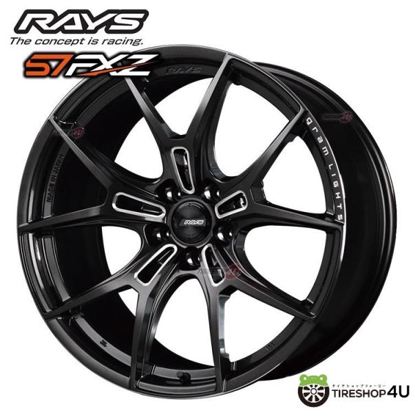 RAYS gramLIGHTS 57FXZ 20x9.5J 5/120 +25 AAC スーパーダー...