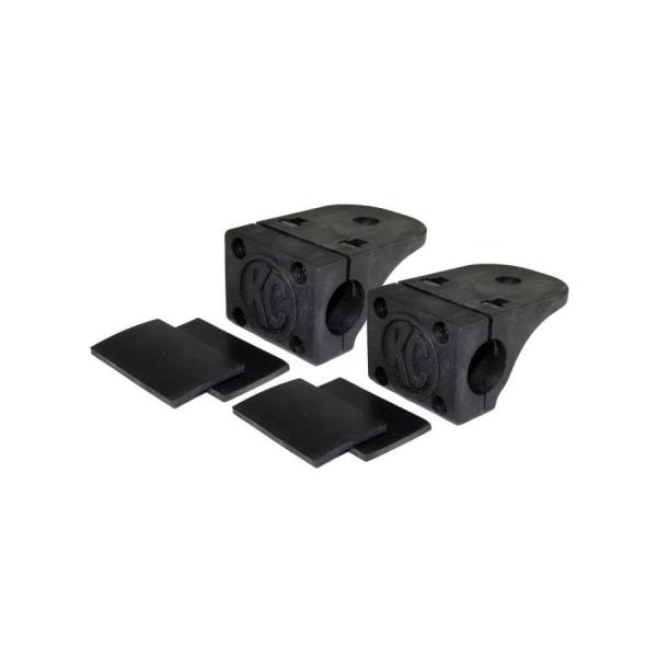 KC HiLiTES ブラケットセット チューブクランプタイプ ラバーアジャスト Bracket S...