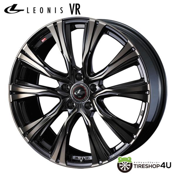 LEONIS VR 19インチ 19x7.5J 5/114.3 +48 PBMC/TI 新品ホイール...