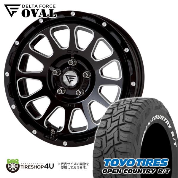 タイヤホイール4本セット DELTA FORCE OVAL 16x7.0J 5/114.3 +35 ...