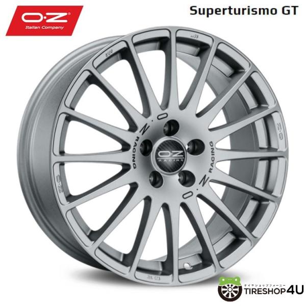 OZ SUPERTURISMO GT 18インチ 18x7.0J 4/108 +25 GC グリージ...