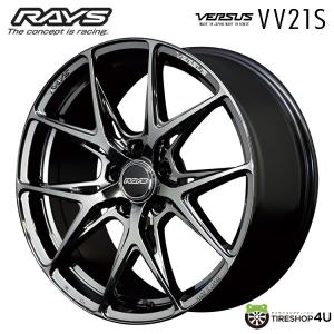 RAYS レイズ ベルサス VV21S 19インチ 8J アルミホイール1本 RAYS RAYS VERSUS VV21S 19x8.5J 5/112 +22 YNJ ジェットブラック 新品