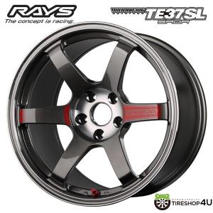 RAYS VOLK RACING TE37 SAGA SL 18x9.5J 5/120 +38 PG プレスドグラファイト 新品ホイール1本価格 【代引き不可】