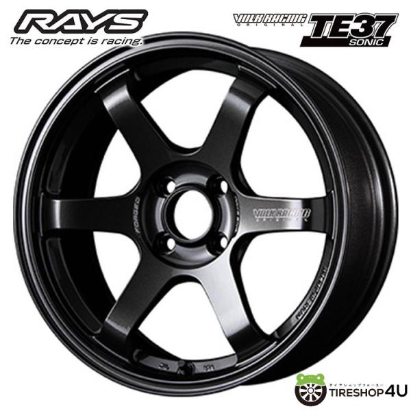 RAYS VOLK RACING TE37 SONIC 16x8.0J 4/100 +35 MM ダ...