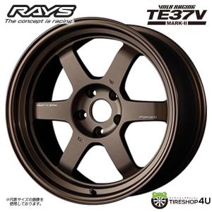 RAYS RAYS VOLK RACING TE37V MARK-II 18x10.5J 5/114.3 +0 MF ガン