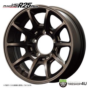 RMP ホイールナット付き ジムニーシエラ MID RMP RACING R25 16インチ