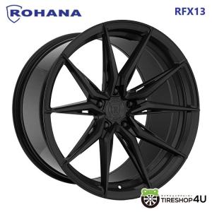 ROHANA RFX13 20インチ 20x10.0J 5/112 +33 HUB:66.56 GB グロスブラック 新品ホイール1本価格 【代引き不可】｜2tireshop4u