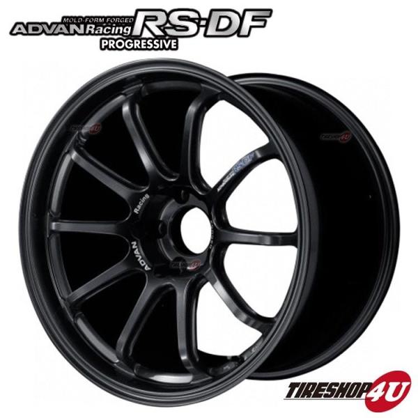 4本購入で送料無料 ADVAN Racing RS-DF PROGRESSIVE 18インチ 18x...