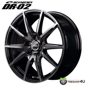 SCHNEDER DR-02 17x7.0J 5/100 +50 BKP/BC ブラックポリッシュ＋ブラッククリアの商品画像