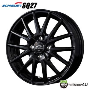 SCHNEDER SQ27 14インチ 14x4.5J 4/100 +45 BK メタリックブラックの商品画像