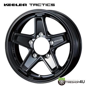 KEELER TACTICS 16x5.5J 5/139.7 +22 GLOSS BLACKの商品画像
