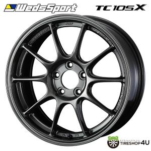 WEDS（ウェッズ） 4本購入で送料無料 Weds Sport TC105X 18x8.5J 5/100