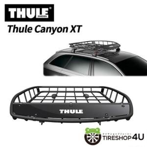 最新人気 Thule ルーフバスケット Canyon ブラック 車外 XT ルーフ