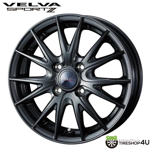 4本購入で送料無料 VELVA SPORT2 14インチ 14x4.5J 4/100 +45 新品ホ...