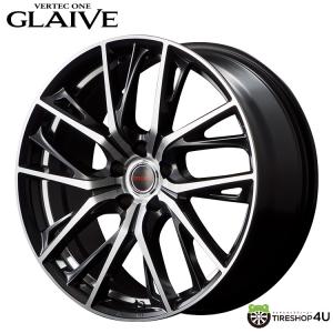 VERTEC ONE GLAIVE 18x8.0J 5/114.3 +42 DBKP ダイヤモンドブラックポリッシュ/アンダーカットDCの商品画像