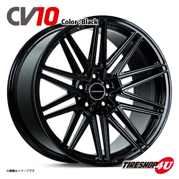 4本購入で送料無料 VOSSEN CV10 Deep 20x10.5J 5HOLE Black 新品...