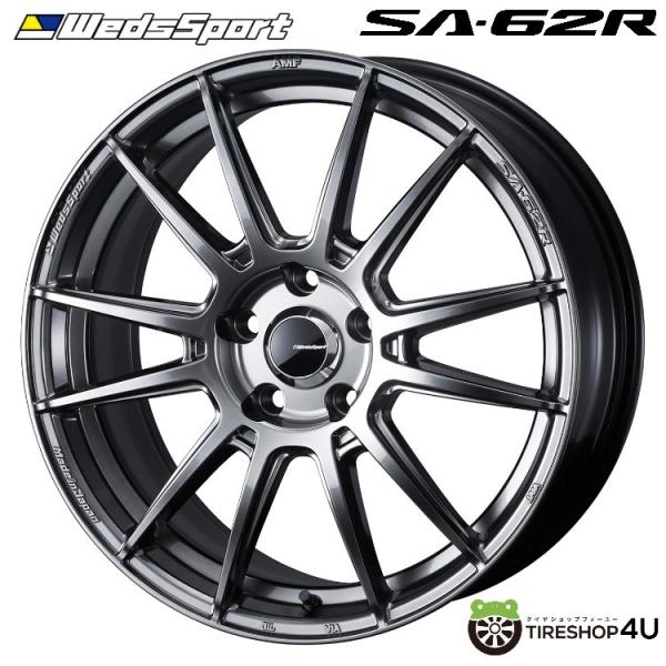 4本購入で送料無料 Weds Sport SA-62R SA62R 15インチ 15x5.0J 4/...