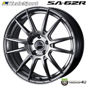 4本購入で送料無料 Weds Sport SA-62R SA62R 17インチ 17x6.5J 4/...