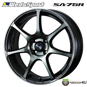 Weds Sport SA-75R SA75R 15インチ 15x6.0J 4/100 +38 WBC ウォースブラッククリアーの商品画像